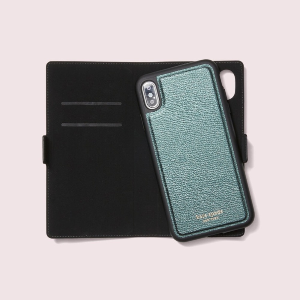 kate spade iphone xs max magnetic folio case